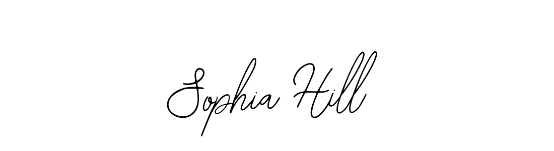 if you are searching for the best signature style for your name Sophia Hill. so please give up your signature search. here we have designed multiple signature styles  using Bearetta-2O07w. Sophia Hill signature style 12 images and pictures png