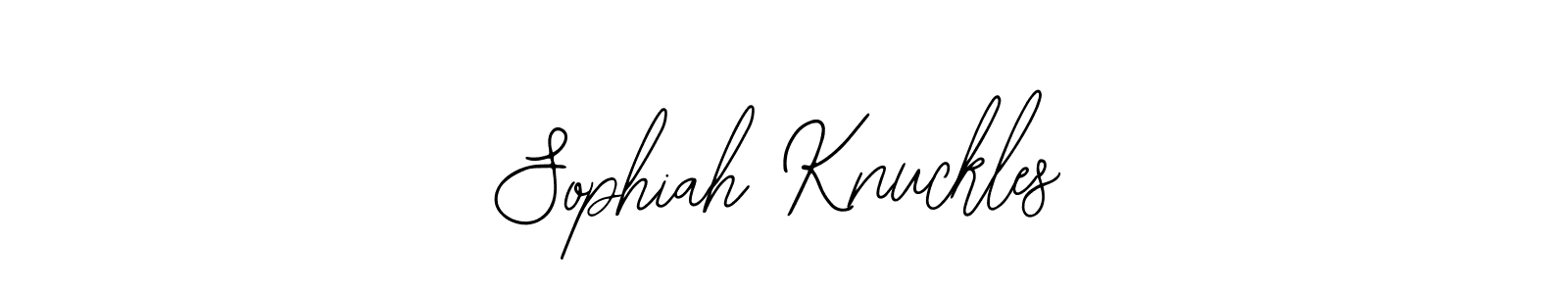 You can use this online signature creator to create a handwritten signature for the name Sophiah Knuckles. This is the best online autograph maker. Sophiah Knuckles signature style 12 images and pictures png