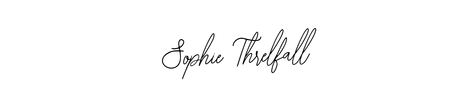 How to make Sophie Threlfall signature? Bearetta-2O07w is a professional autograph style. Create handwritten signature for Sophie Threlfall name. Sophie Threlfall signature style 12 images and pictures png