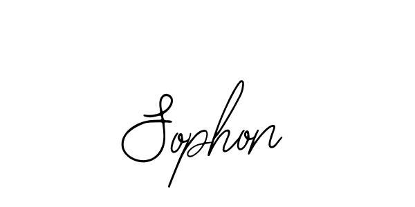 if you are searching for the best signature style for your name Sophon. so please give up your signature search. here we have designed multiple signature styles  using Bearetta-2O07w. Sophon signature style 12 images and pictures png