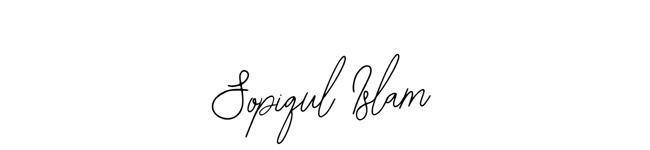 The best way (Bearetta-2O07w) to make a short signature is to pick only two or three words in your name. The name Sopiqul Islam include a total of six letters. For converting this name. Sopiqul Islam signature style 12 images and pictures png