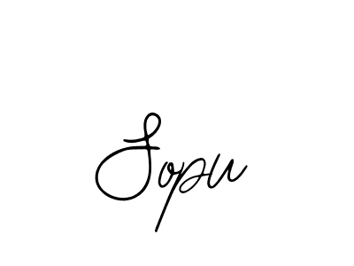 Create a beautiful signature design for name Sopu. With this signature (Bearetta-2O07w) fonts, you can make a handwritten signature for free. Sopu signature style 12 images and pictures png