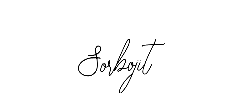 Sorbojit stylish signature style. Best Handwritten Sign (Bearetta-2O07w) for my name. Handwritten Signature Collection Ideas for my name Sorbojit. Sorbojit signature style 12 images and pictures png