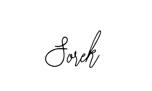 Also we have Sorek name is the best signature style. Create professional handwritten signature collection using Bearetta-2O07w autograph style. Sorek signature style 12 images and pictures png