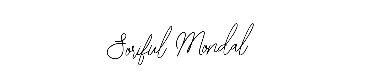 How to make Soriful Mondal signature? Bearetta-2O07w is a professional autograph style. Create handwritten signature for Soriful Mondal name. Soriful Mondal signature style 12 images and pictures png