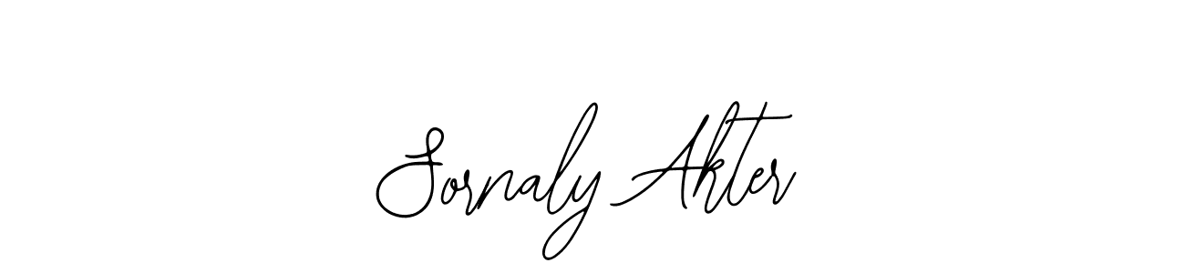 Also we have Sornaly Akter name is the best signature style. Create professional handwritten signature collection using Bearetta-2O07w autograph style. Sornaly Akter signature style 12 images and pictures png