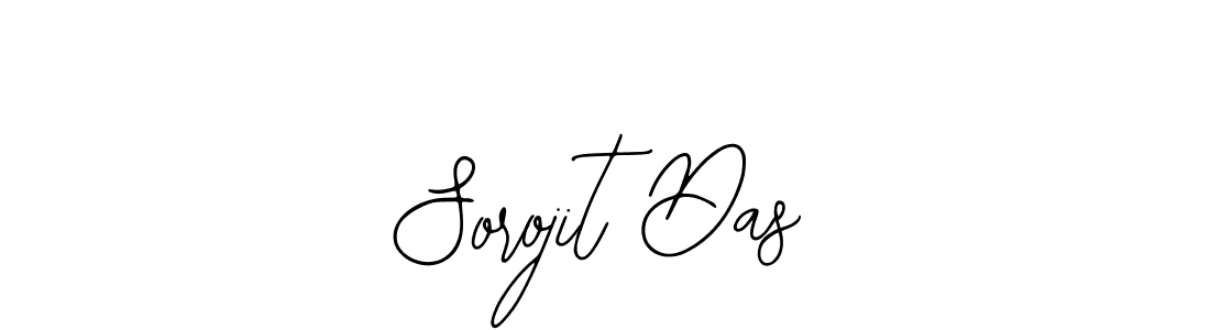 You should practise on your own different ways (Bearetta-2O07w) to write your name (Sorojit Das) in signature. don't let someone else do it for you. Sorojit Das signature style 12 images and pictures png