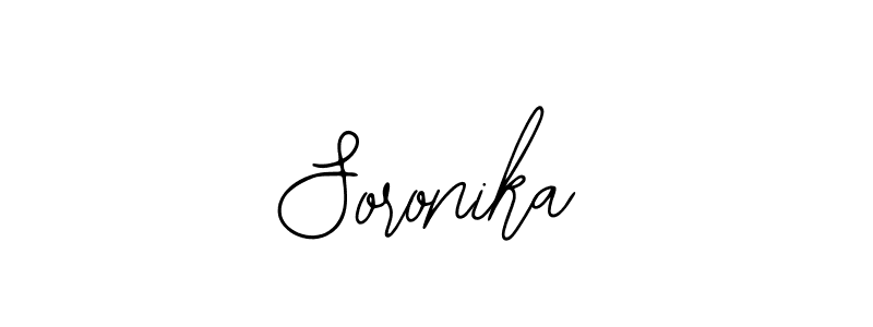 The best way (Bearetta-2O07w) to make a short signature is to pick only two or three words in your name. The name Soronika include a total of six letters. For converting this name. Soronika signature style 12 images and pictures png