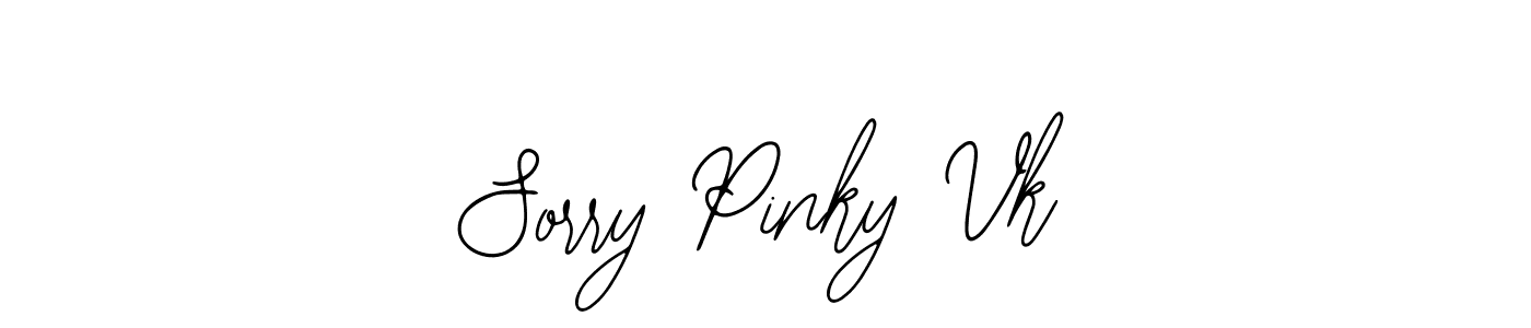 Design your own signature with our free online signature maker. With this signature software, you can create a handwritten (Bearetta-2O07w) signature for name Sorry Pinky Vk. Sorry Pinky Vk signature style 12 images and pictures png