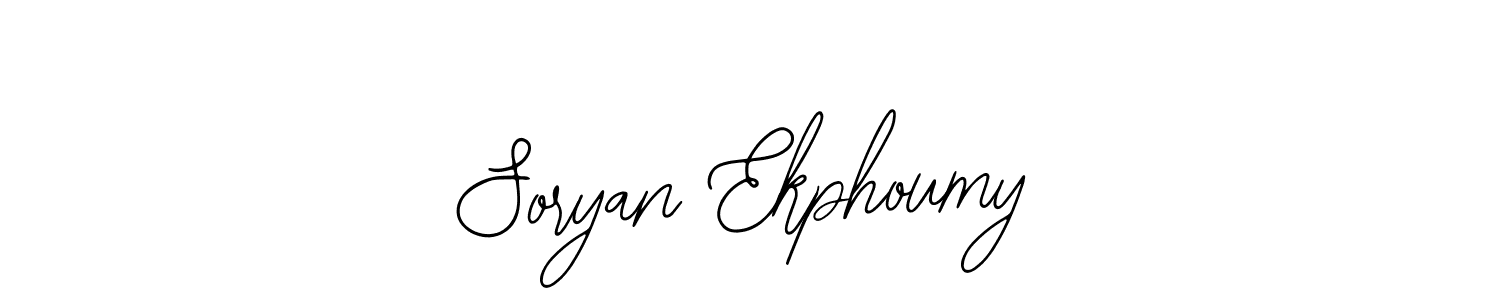 Design your own signature with our free online signature maker. With this signature software, you can create a handwritten (Bearetta-2O07w) signature for name Soryan Ekphoumy. Soryan Ekphoumy signature style 12 images and pictures png