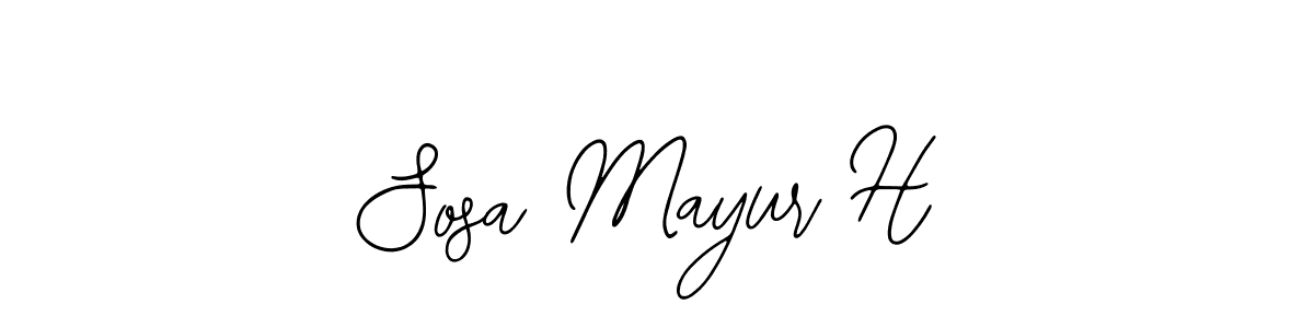 Here are the top 10 professional signature styles for the name Sosa Mayur H. These are the best autograph styles you can use for your name. Sosa Mayur H signature style 12 images and pictures png