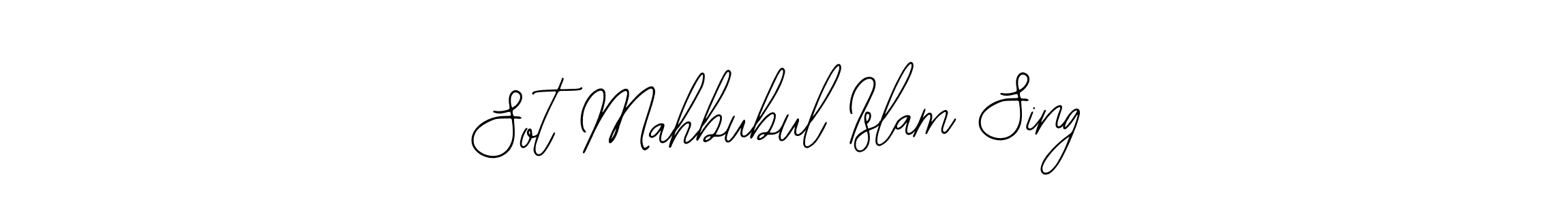 How to Draw Sot Mahbubul Islam Sing signature style? Bearetta-2O07w is a latest design signature styles for name Sot Mahbubul Islam Sing. Sot Mahbubul Islam Sing signature style 12 images and pictures png