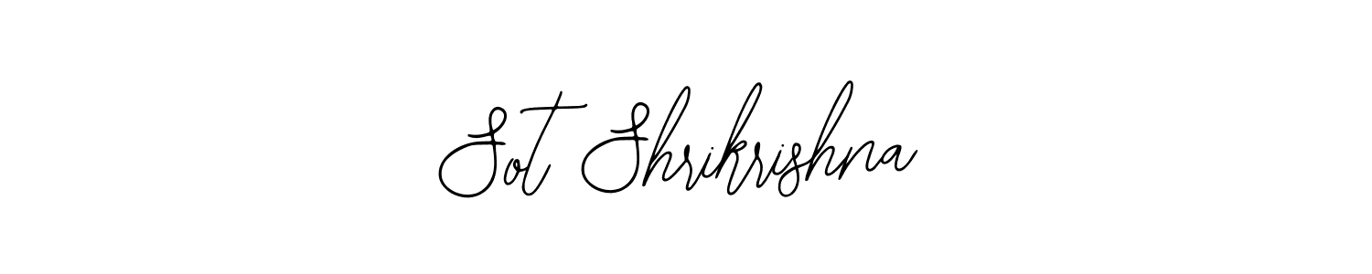 Create a beautiful signature design for name Sot Shrikrishna. With this signature (Bearetta-2O07w) fonts, you can make a handwritten signature for free. Sot Shrikrishna signature style 12 images and pictures png