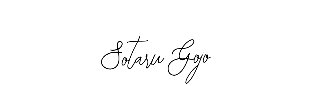 Sotaru Gojo stylish signature style. Best Handwritten Sign (Bearetta-2O07w) for my name. Handwritten Signature Collection Ideas for my name Sotaru Gojo. Sotaru Gojo signature style 12 images and pictures png