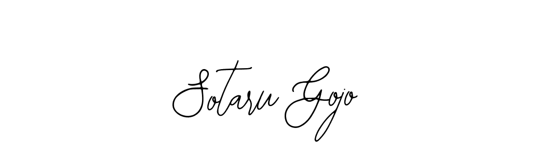 How to make Sotaru Gojo signature? Bearetta-2O07w is a professional autograph style. Create handwritten signature for Sotaru Gojo name. Sotaru Gojo signature style 12 images and pictures png