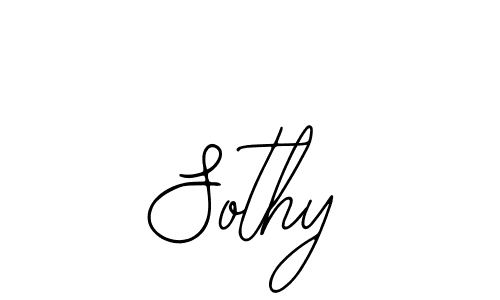 You should practise on your own different ways (Bearetta-2O07w) to write your name (Sothy) in signature. don't let someone else do it for you. Sothy signature style 12 images and pictures png