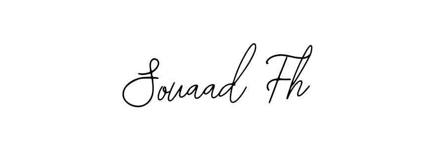 How to Draw Souaad Fh signature style? Bearetta-2O07w is a latest design signature styles for name Souaad Fh. Souaad Fh signature style 12 images and pictures png