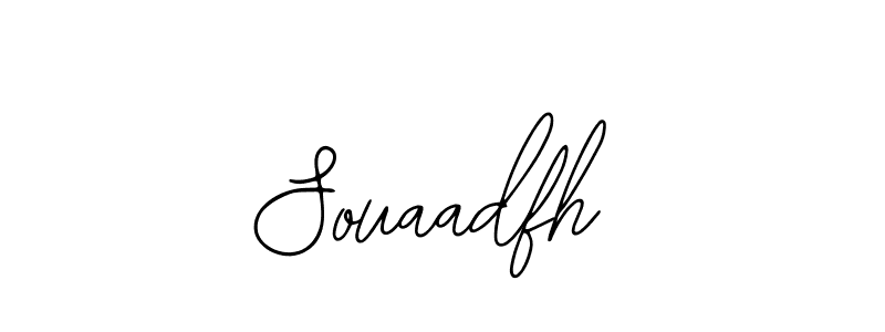 The best way (Bearetta-2O07w) to make a short signature is to pick only two or three words in your name. The name Souaadfh include a total of six letters. For converting this name. Souaadfh signature style 12 images and pictures png