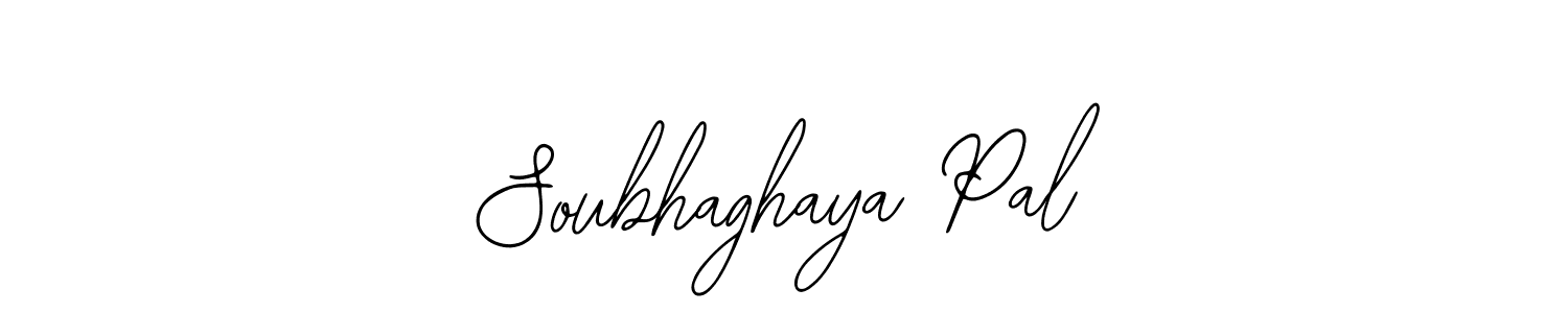 You should practise on your own different ways (Bearetta-2O07w) to write your name (Soubhaghaya Pal) in signature. don't let someone else do it for you. Soubhaghaya Pal signature style 12 images and pictures png