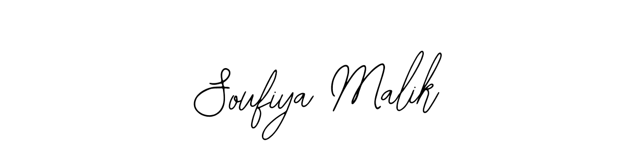Design your own signature with our free online signature maker. With this signature software, you can create a handwritten (Bearetta-2O07w) signature for name Soufiya Malik. Soufiya Malik signature style 12 images and pictures png