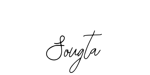 Use a signature maker to create a handwritten signature online. With this signature software, you can design (Bearetta-2O07w) your own signature for name Sougta. Sougta signature style 12 images and pictures png