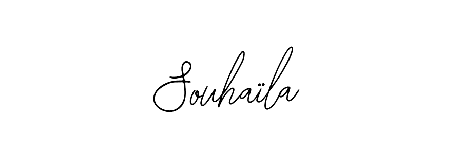 Use a signature maker to create a handwritten signature online. With this signature software, you can design (Bearetta-2O07w) your own signature for name Souhaïla. Souhaïla signature style 12 images and pictures png