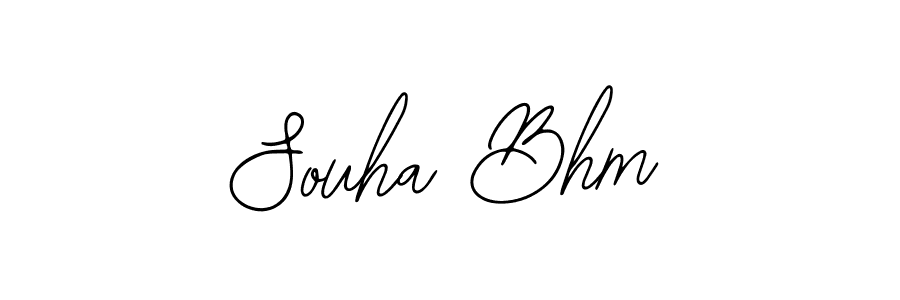 Once you've used our free online signature maker to create your best signature Bearetta-2O07w style, it's time to enjoy all of the benefits that Souha Bhm name signing documents. Souha Bhm signature style 12 images and pictures png