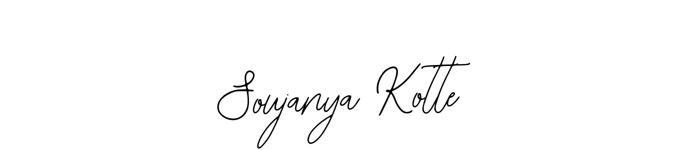 Make a beautiful signature design for name Soujanya Kotte. Use this online signature maker to create a handwritten signature for free. Soujanya Kotte signature style 12 images and pictures png