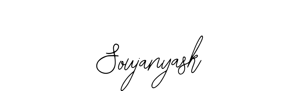 Bearetta-2O07w is a professional signature style that is perfect for those who want to add a touch of class to their signature. It is also a great choice for those who want to make their signature more unique. Get Soujanyask name to fancy signature for free. Soujanyask signature style 12 images and pictures png