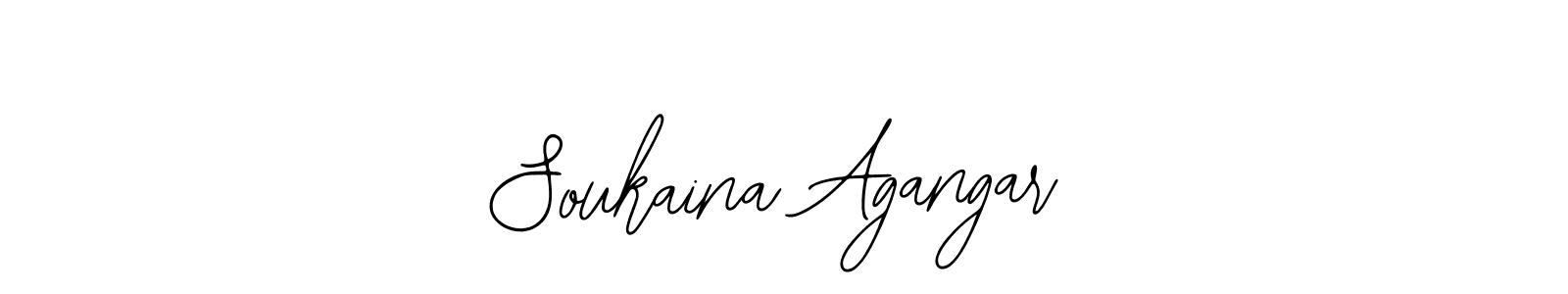 Make a beautiful signature design for name Soukaina Agangar. Use this online signature maker to create a handwritten signature for free. Soukaina Agangar signature style 12 images and pictures png