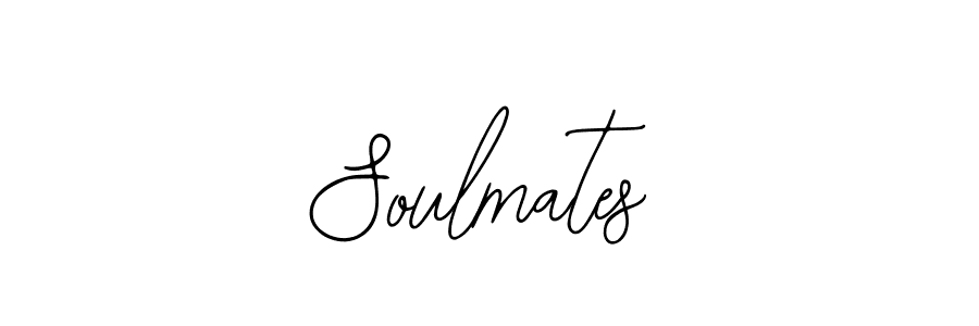 The best way (Bearetta-2O07w) to make a short signature is to pick only two or three words in your name. The name Soulmates include a total of six letters. For converting this name. Soulmates signature style 12 images and pictures png