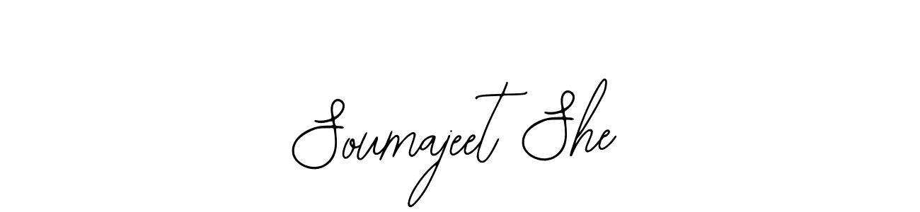 Make a beautiful signature design for name Soumajeet She. With this signature (Bearetta-2O07w) style, you can create a handwritten signature for free. Soumajeet She signature style 12 images and pictures png