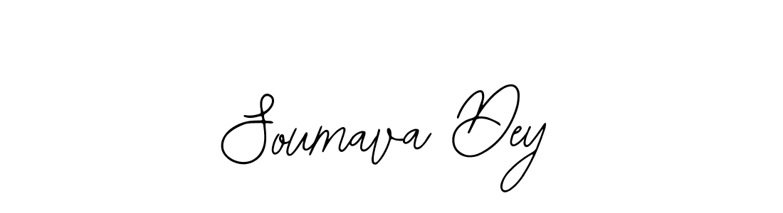 Design your own signature with our free online signature maker. With this signature software, you can create a handwritten (Bearetta-2O07w) signature for name Soumava Dey. Soumava Dey signature style 12 images and pictures png