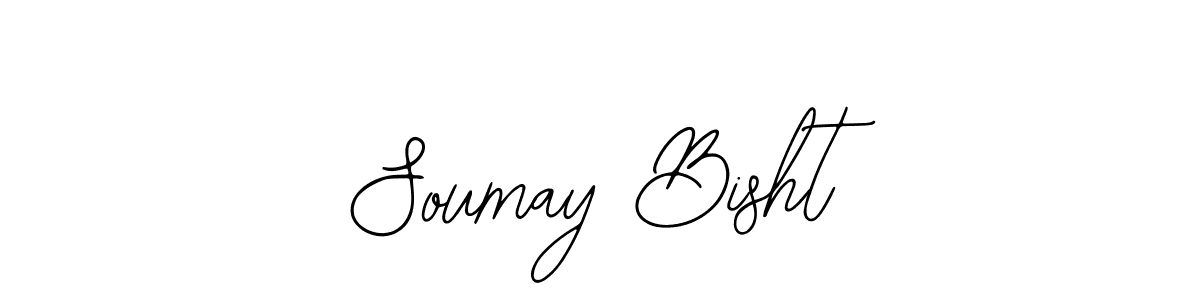 Make a beautiful signature design for name Soumay Bisht. Use this online signature maker to create a handwritten signature for free. Soumay Bisht signature style 12 images and pictures png