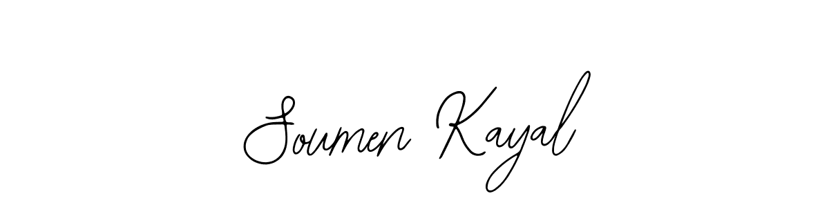 How to Draw Soumen Kayal signature style? Bearetta-2O07w is a latest design signature styles for name Soumen Kayal. Soumen Kayal signature style 12 images and pictures png