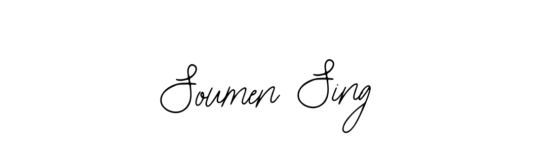 Make a short Soumen Sing signature style. Manage your documents anywhere anytime using Bearetta-2O07w. Create and add eSignatures, submit forms, share and send files easily. Soumen Sing signature style 12 images and pictures png