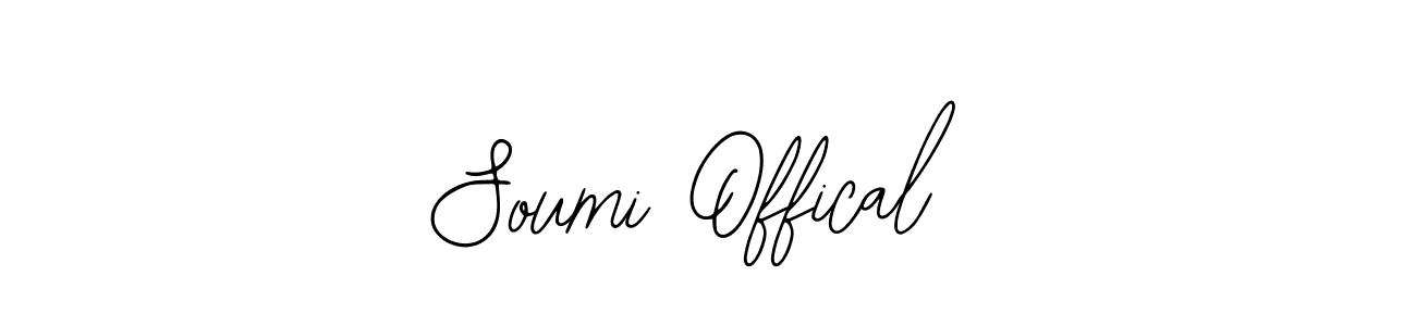 Also we have Soumi Offical name is the best signature style. Create professional handwritten signature collection using Bearetta-2O07w autograph style. Soumi Offical signature style 12 images and pictures png