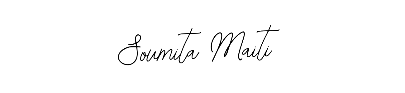 The best way (Bearetta-2O07w) to make a short signature is to pick only two or three words in your name. The name Soumita Maiti include a total of six letters. For converting this name. Soumita Maiti signature style 12 images and pictures png