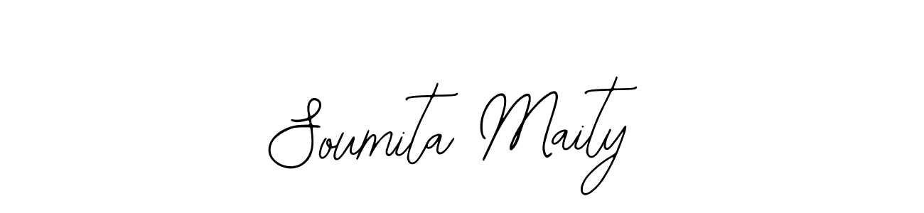 How to make Soumita Maity name signature. Use Bearetta-2O07w style for creating short signs online. This is the latest handwritten sign. Soumita Maity signature style 12 images and pictures png