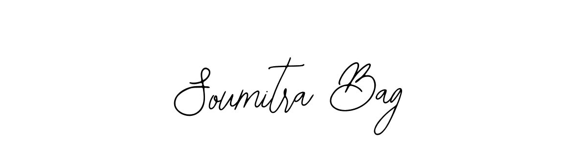 Design your own signature with our free online signature maker. With this signature software, you can create a handwritten (Bearetta-2O07w) signature for name Soumitra Bag. Soumitra Bag signature style 12 images and pictures png