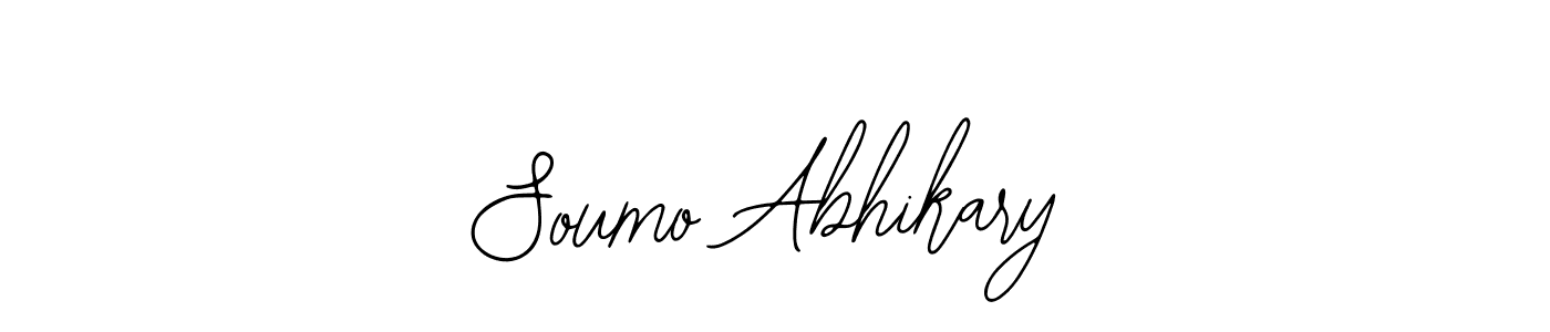 Also we have Soumo Abhikary name is the best signature style. Create professional handwritten signature collection using Bearetta-2O07w autograph style. Soumo Abhikary signature style 12 images and pictures png
