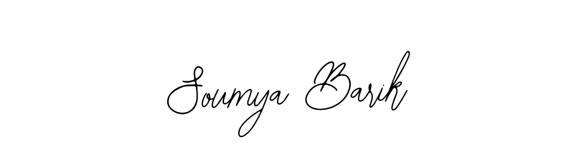 Bearetta-2O07w is a professional signature style that is perfect for those who want to add a touch of class to their signature. It is also a great choice for those who want to make their signature more unique. Get Soumya Barik name to fancy signature for free. Soumya Barik signature style 12 images and pictures png