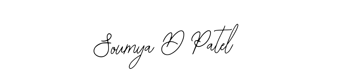 Similarly Bearetta-2O07w is the best handwritten signature design. Signature creator online .You can use it as an online autograph creator for name Soumya D Patel. Soumya D Patel signature style 12 images and pictures png
