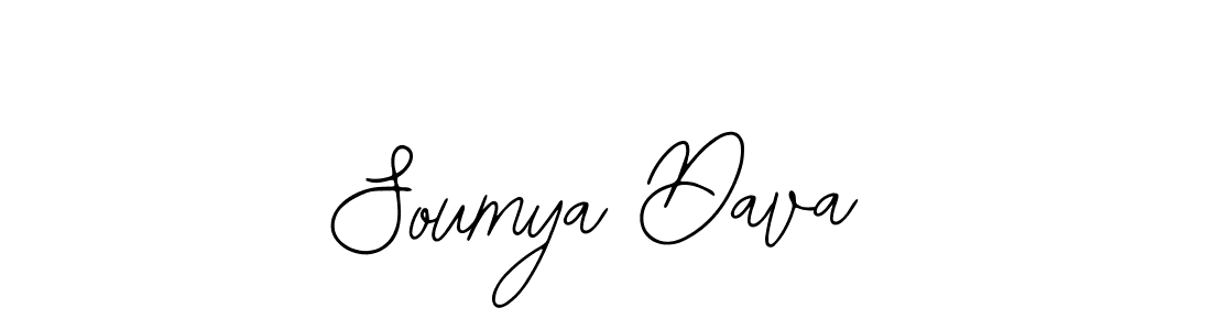 Use a signature maker to create a handwritten signature online. With this signature software, you can design (Bearetta-2O07w) your own signature for name Soumya Dava. Soumya Dava signature style 12 images and pictures png