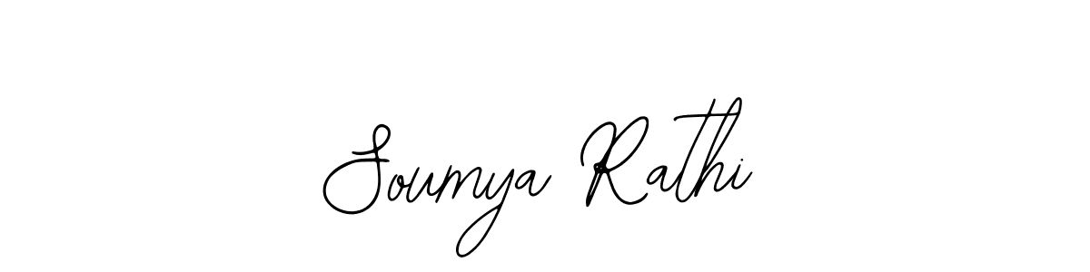 It looks lik you need a new signature style for name Soumya Rathi. Design unique handwritten (Bearetta-2O07w) signature with our free signature maker in just a few clicks. Soumya Rathi signature style 12 images and pictures png