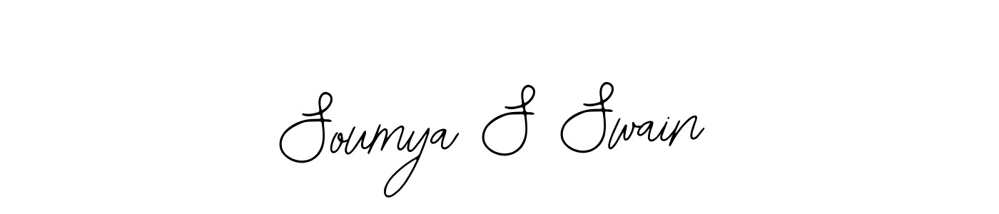 You should practise on your own different ways (Bearetta-2O07w) to write your name (Soumya S Swain) in signature. don't let someone else do it for you. Soumya S Swain signature style 12 images and pictures png