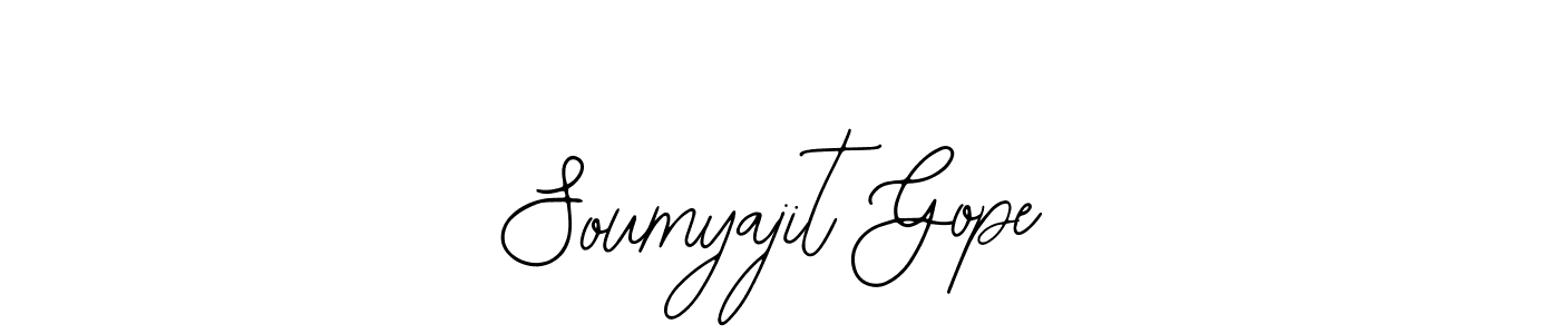 if you are searching for the best signature style for your name Soumyajit Gope. so please give up your signature search. here we have designed multiple signature styles  using Bearetta-2O07w. Soumyajit Gope signature style 12 images and pictures png