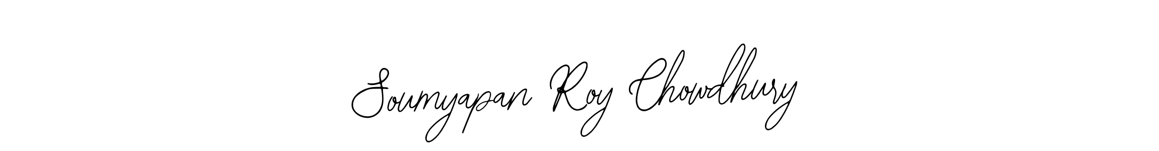 Make a short Soumyapan Roy Chowdhury signature style. Manage your documents anywhere anytime using Bearetta-2O07w. Create and add eSignatures, submit forms, share and send files easily. Soumyapan Roy Chowdhury signature style 12 images and pictures png