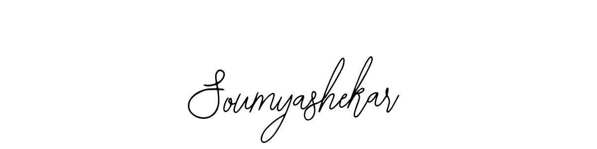 Design your own signature with our free online signature maker. With this signature software, you can create a handwritten (Bearetta-2O07w) signature for name Soumyashekar. Soumyashekar signature style 12 images and pictures png