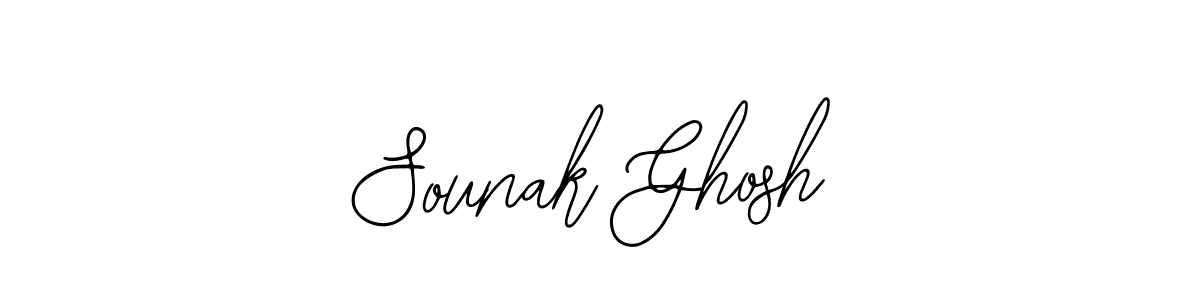 Also we have Sounak Ghosh name is the best signature style. Create professional handwritten signature collection using Bearetta-2O07w autograph style. Sounak Ghosh signature style 12 images and pictures png